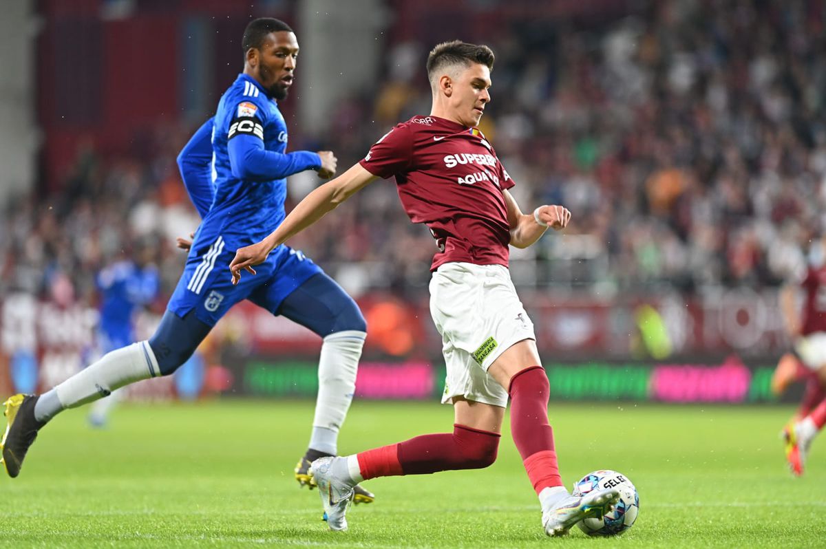 Rapid pierde dramatic meciul cu FCU Craiova, în ultimul minut! Primul eșec pentru Mutu în Giulești