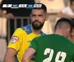 L-a umplut de sânge » Moment violent în Petrolul - Chiajna! „Roșu” direct arătat de arbitru