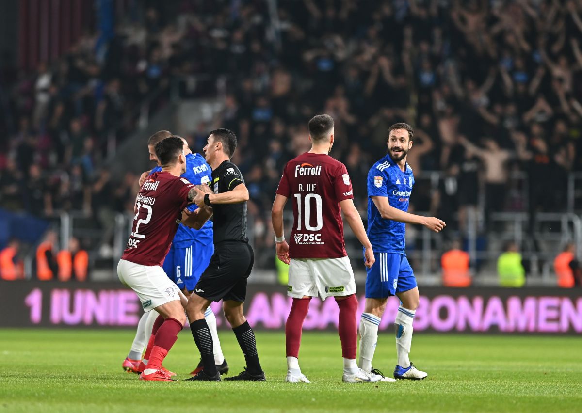 Rapid pierde dramatic meciul cu FCU Craiova, în ultimul minut! Primul eșec pentru Mutu în Giulești