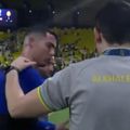 Cristiano Ronaldo, implicat într-un incident în Arabia Saudită.
Foto: Captură Twitter