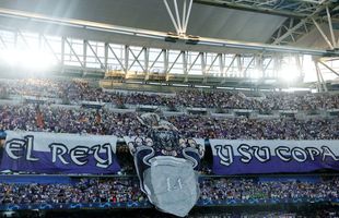 „Regele și cupa lui” » Scenografia spectaculoasă pregătită de suporterii lui Real Madrid la blockbuster-ul cu Manchester City