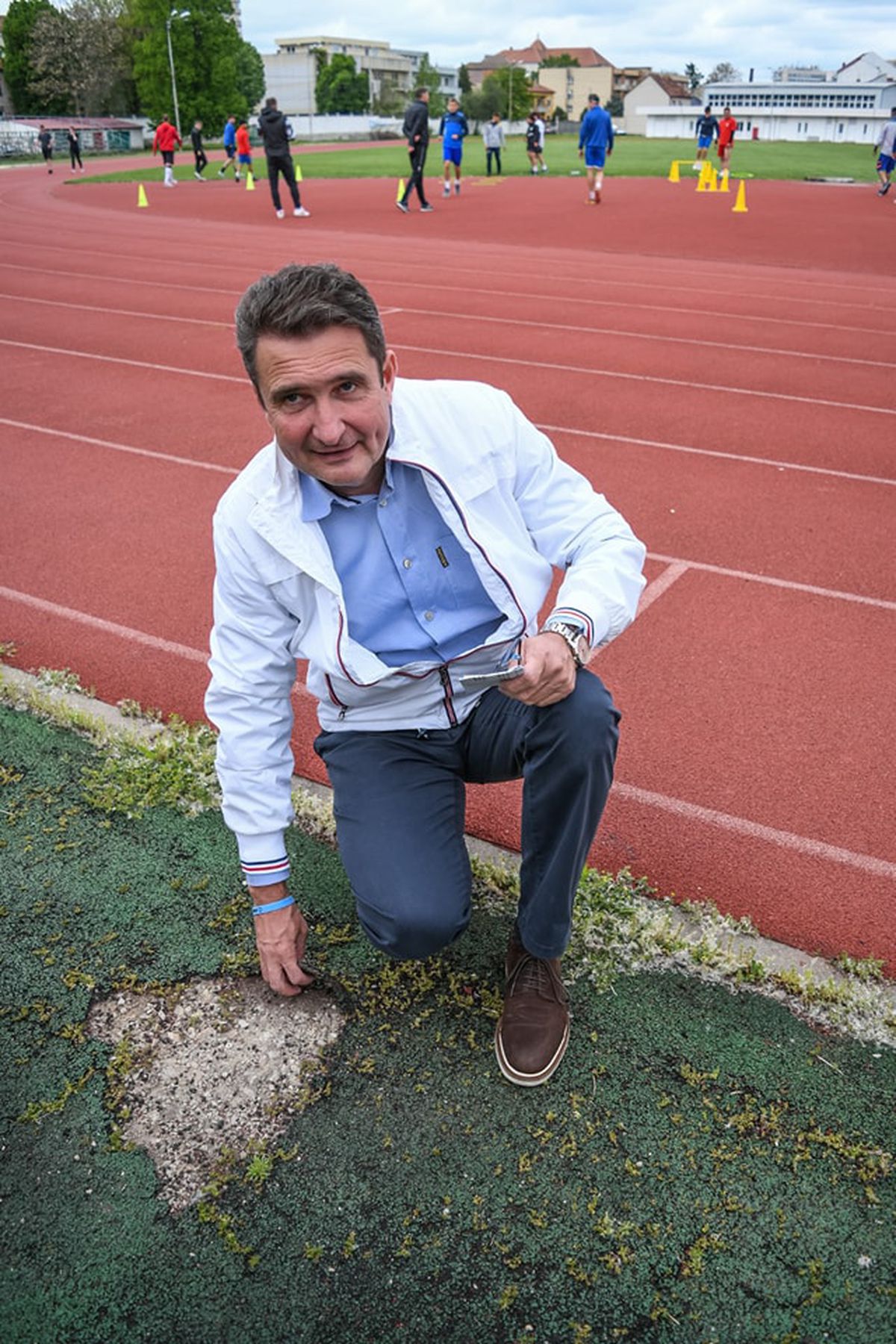 Pista „Gloria” din Arad / FOTO: Facebook @primariamunicipiului.arad