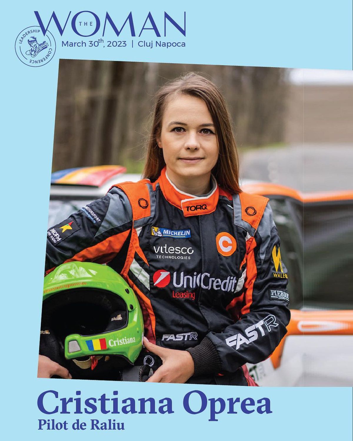 Cristiana Oprea, accident la raliu: „Am început să ne răsucim undeva peste 100km/h”