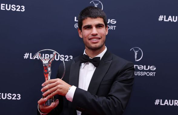 Încă o recunoaștere pentru Carlos Alcaraz » Distins la premiile Laureus pentru cel mai mare progres în 2022