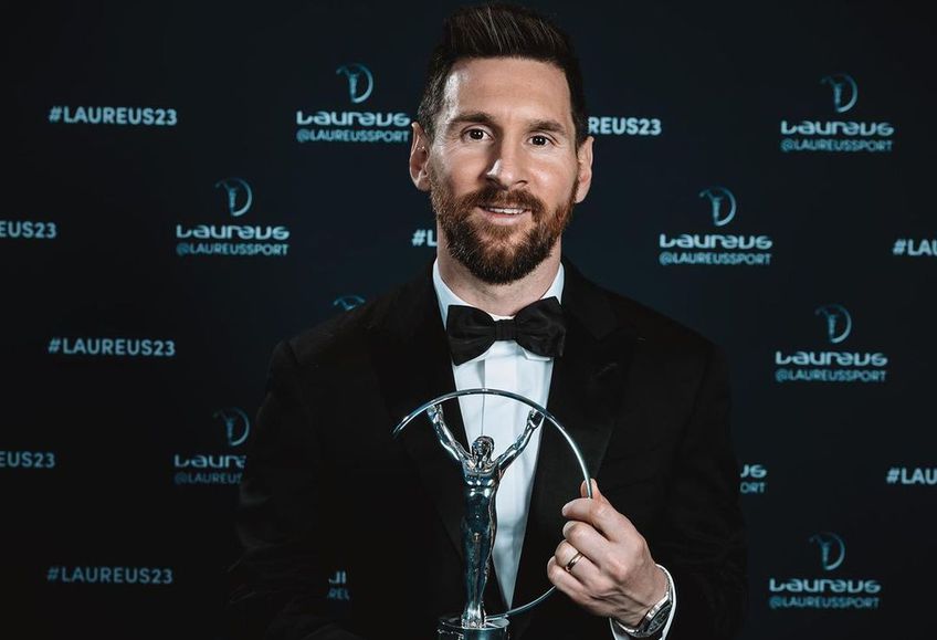 Argentinianul Lionel Messi (35 de ani), fotbalistul celor de la PSG, a fost nominalizat cel mai bun sportiv al anului 2022 în cadrul Galei Laureus, care a avut loc luni, 8 mai, la Paris. 
Foto: Instagram @leomessi