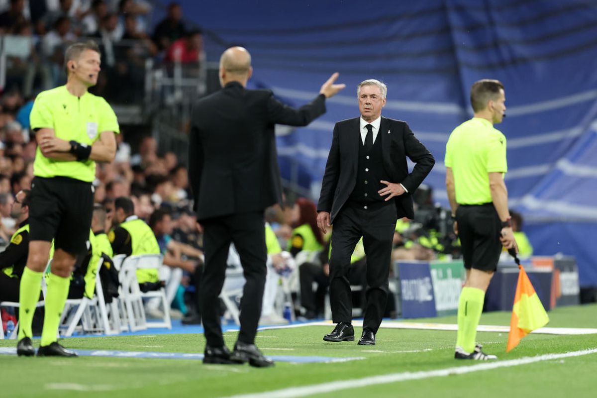 Scandal-monstru după golul lui City » Ancelotti a făcut iureș pe bancă, acuzând două greșeli flagrante de arbitraj! Opinia expertului