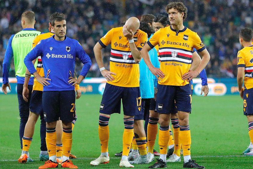 Sampdoria a retrogradat din nou în Serie B. Foto: Getty Images