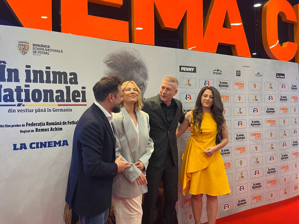 Filmul „În inima naționalei” a fost lansat » Imagini spectaculoase de la eveniment + Cine e „omul din umbră”