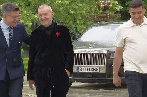 Gigi Becali, vizitat la palat de George Simion, președintele AUR