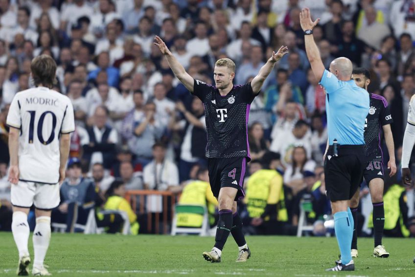 Szymon Marciniak a anulat golul lui de Ligt. Sursă FOTO: Imago