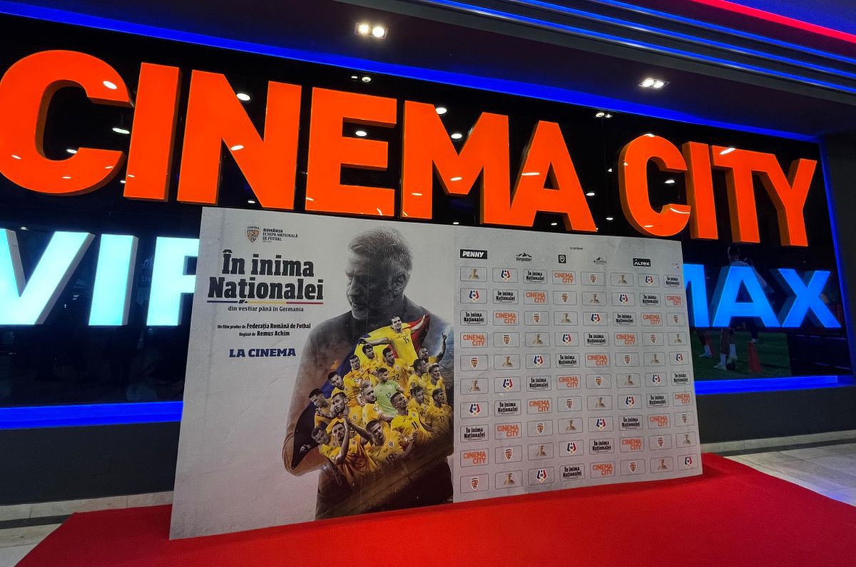 Filmul „În inima naționalei” a fost lansat » Imagini spectaculoase de la eveniment + Cine e „omul din umbră”