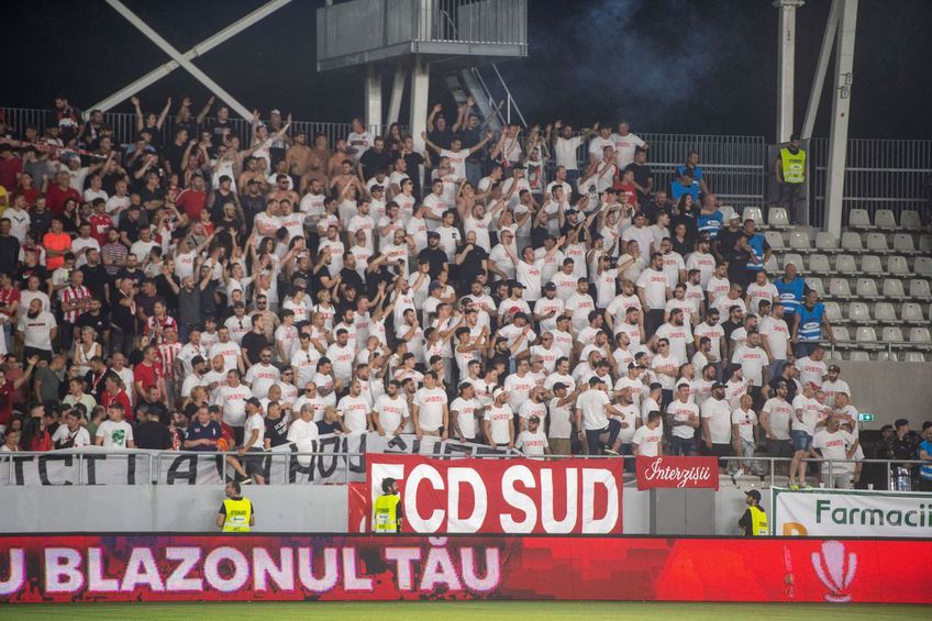 FCD Sud, la locul obișnuit de la tribuna a 2-a pe „Arc”