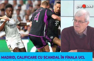 Am dezbătut la GSP Live: Real Madrid, calificare cu scandal în fața lui Bayern Munchen + Șansele ca Mircea Lucescu să accepte oferta Rapidului