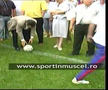 Gigi Becali a jucat fotbal pe stadionul din Stâlpeni, județul Argeș