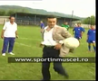 Gigi Becali a jucat fotbal pe stadionul din Stâlpeni, județul Argeș