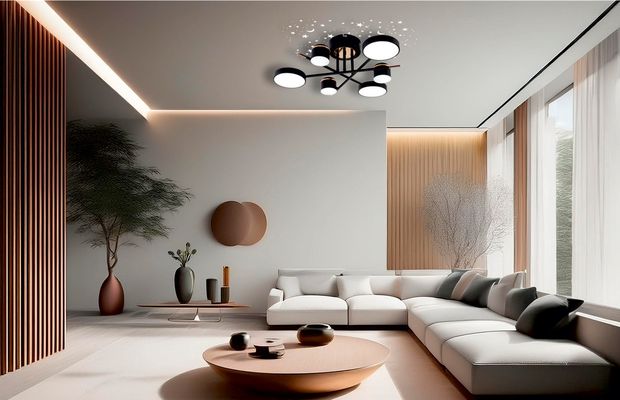 Lustre LED Moderne cu Telecomandă – Alegerea Ideală pentru Living și Dormitor