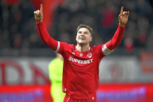 Dennis Politic este unul dintre favoriții suporterilor lui Dinamo. Foto: Eduard Vînătoru, GSP