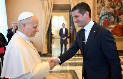 Chivu și campionii de la Inter au primit binecuvântarea Papei Leon al XIV-lea: „Aș dori să subliniez un lucru. Mesajul pe care doresc cu adevărat să vi-l las”