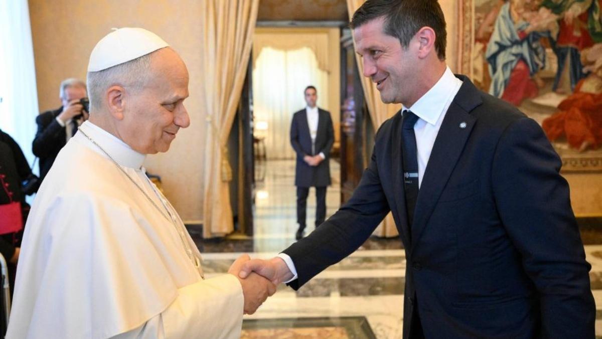 Chivu și campionii de la Inter au primit binecuvântarea Papei Leon al XIV-lea: „Aș dori să subliniez un lucru. Mesajul pe care doresc cu adevărat să vi-l las”