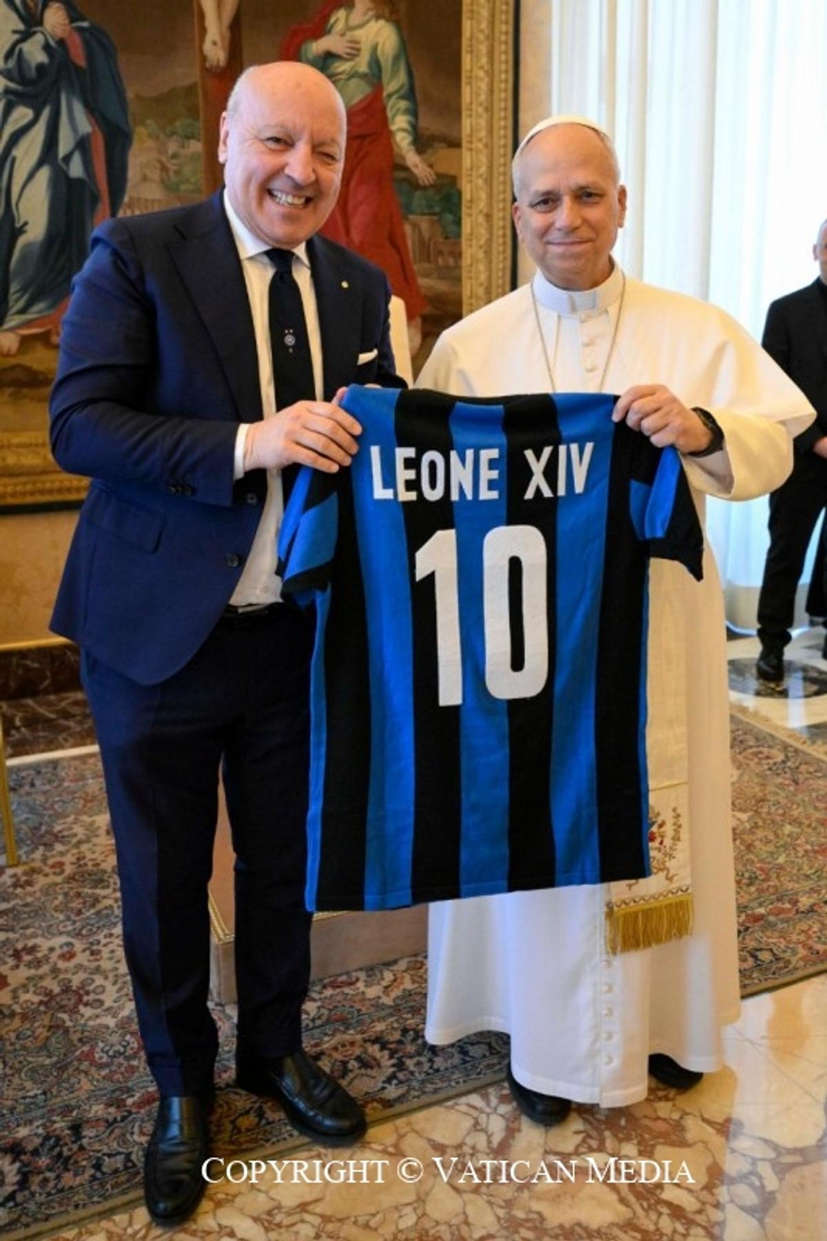 Chivu și campionii de la Inter au primit binecuvântarea Papei Leon al XIV-lea: „Aș dori să subliniez un lucru. Mesajul pe care doresc cu adevărat să vi-l las”