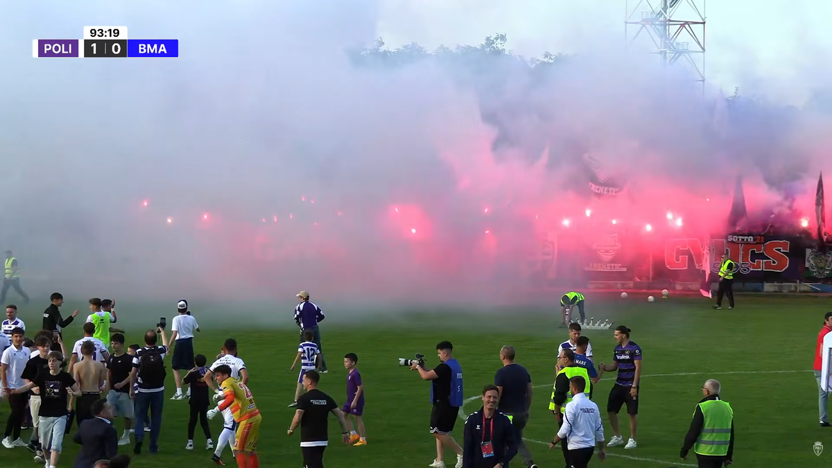 Sărbătoare la Timișoara! Politehnica a revenit în Liga 2 după 3 ani » Care e a doua echipă promovată matematic