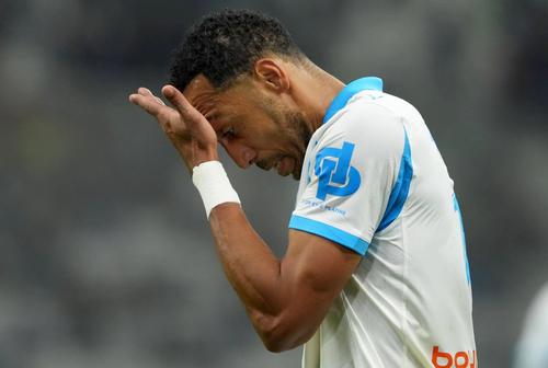 Gluma cu extinctorul făcută de Pierre-Eerick Aubameyang n-a fost apreciată deloc la Marseille. Foto: Imago Images