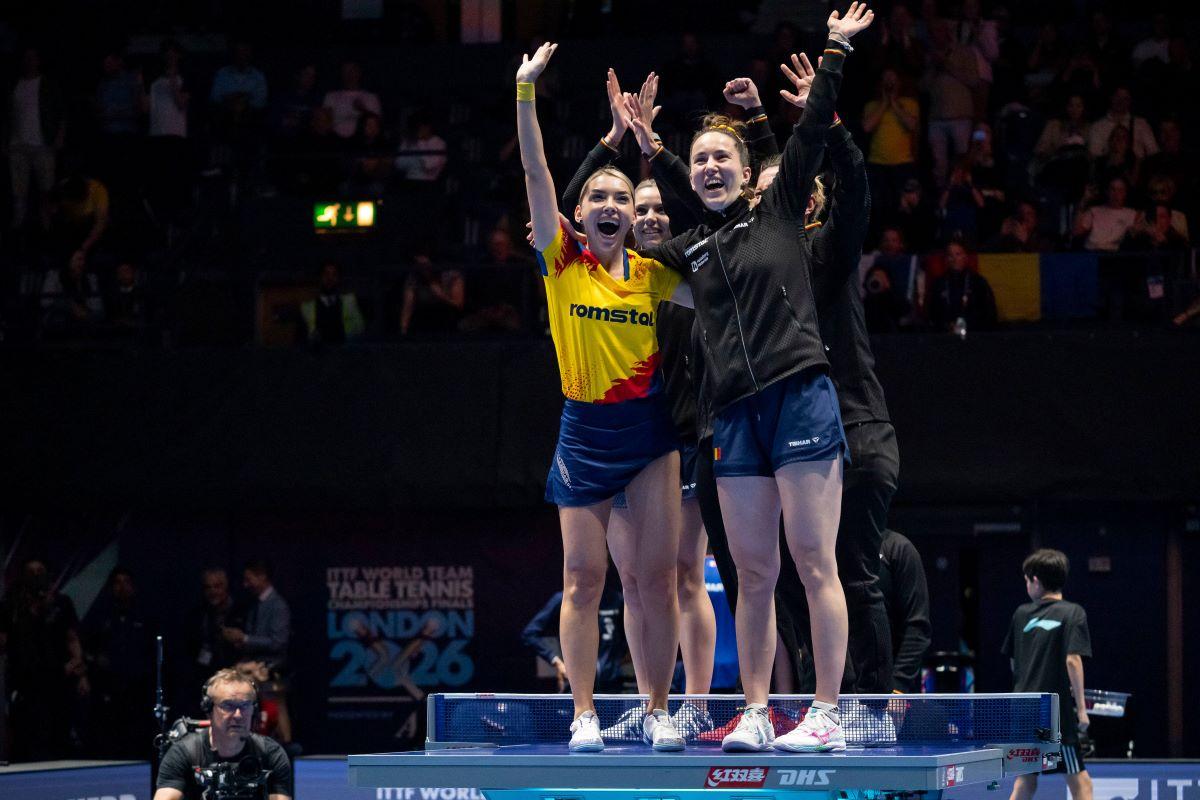 Berni Szocs, după marea victorie a României la tenis de masă: „Vis devenit realitate, ne doream de mult medalia mondială!”