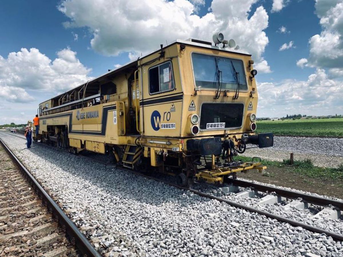 FOTO Noi imagini de la calea ferată Otopeni - Gara de Nord » Proiectul e la un pas de finalizare