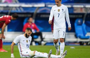 Emoții pentru Franța înainte de EURO: Benzema a ieșit accidentat! Ce a spus Deschamps