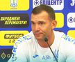 Andriy Shevchenko (44 de ani), selecționerul Ucrainei, a lăudat condițiile de la Voluntari și amintește meritele pe care Mircea Lucescu le are în crearea actualei generații.