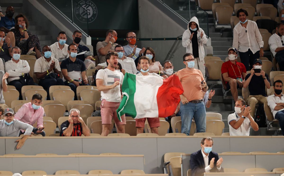 Novak Djokovic - Matteo Berrettini, Roland Garros 2021