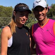 Rafael Nadal și Paula Badosa, în urmă cu câțiva ani
