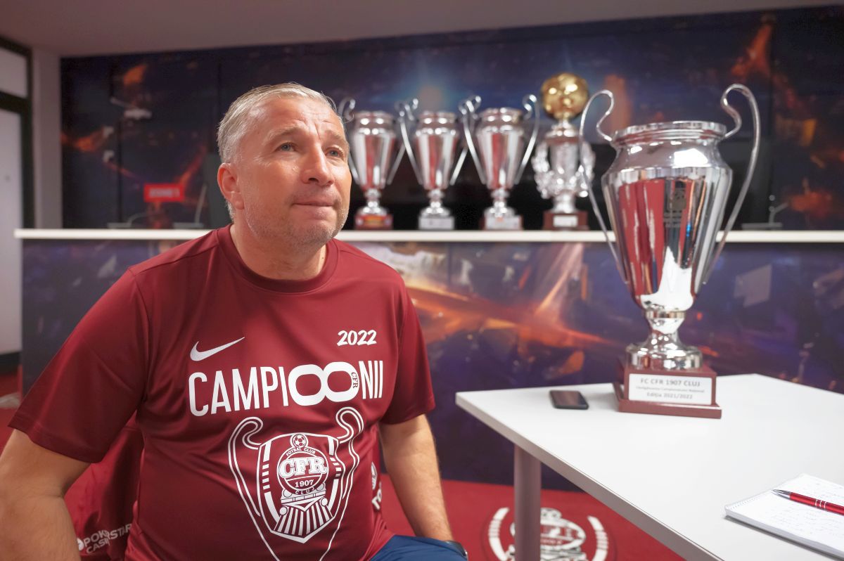 Dan Petrescu nu a venit la reunirea lui CFR Cluj » Unde se află antrenorul campioanei din Liga 1