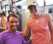 Rafael Nadal și Iga Swiatek, imagine din prezent