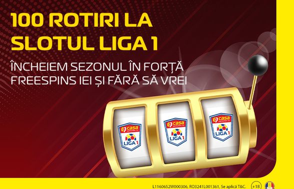 Încheiem sezonul din Casa Pariurilor Liga 1 cu 100 de rotiri în cap!