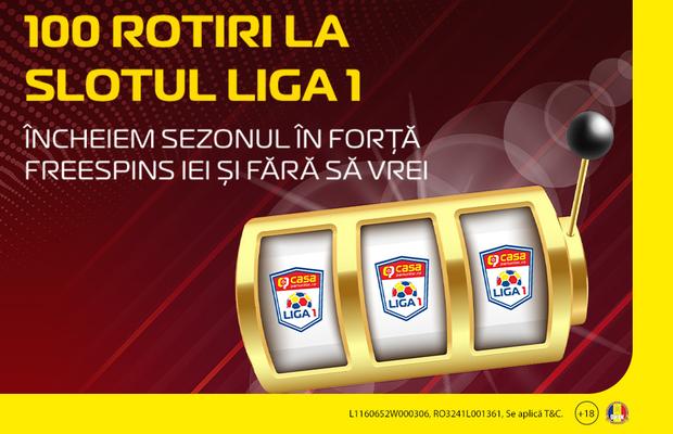 Încheiem sezonul din Casa Pariurilor Liga 1 cu 100 de rotiri în cap!