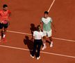 Un moment delicat a avut loc în setul cu numărul 3 al disputei dintre Carlos Alcaraz (20 de ani, 1 ATP) și Novak Djokovic (36 de ani, 3 ATP), imediat după ce sârbul făcuse 1-1 la game-uri.