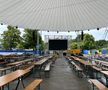 Românii lucrează de zor la fan zone-ul din Munchen, unde o bere costă cât un bilet la FCSB - Dinamo! » Spectacol grandios pregătit pentru fanii fără bilet