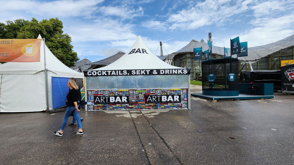 Cum arată lucrările la Fan Zone-ul EURO 2024 din Munchen