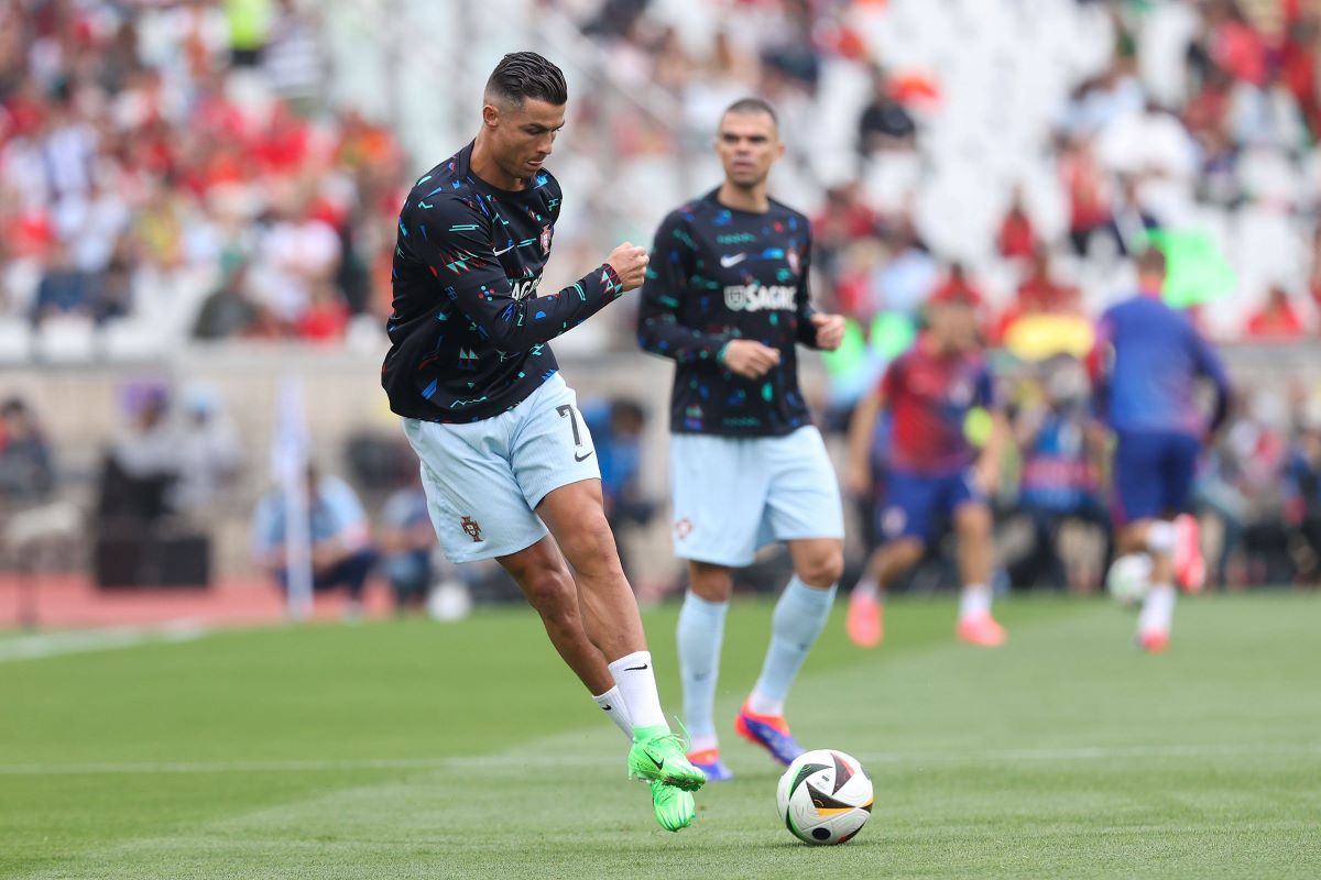 Cristiano Ronaldo se pregătește de Euro 2024 în mijlocul copiilor în cantonamentul naționalei