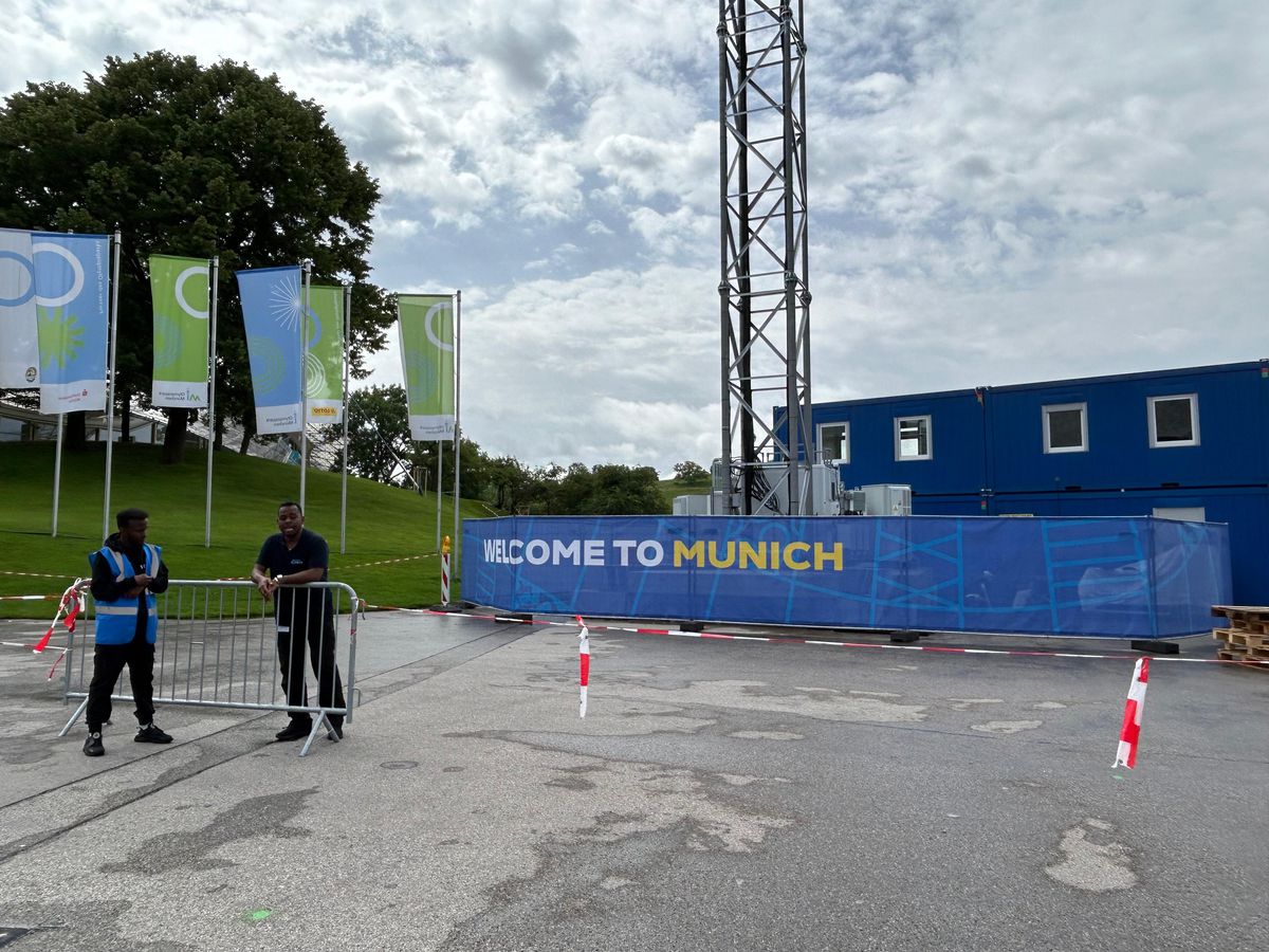 Cum arată lucrările la Fan Zone-ul EURO 2024 din Munchen