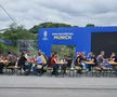 Românii lucrează de zor la fan zone-ul din Munchen, unde o bere costă cât un bilet la FCSB - Dinamo! » Spectacol grandios pregătit pentru fanii fără bilet