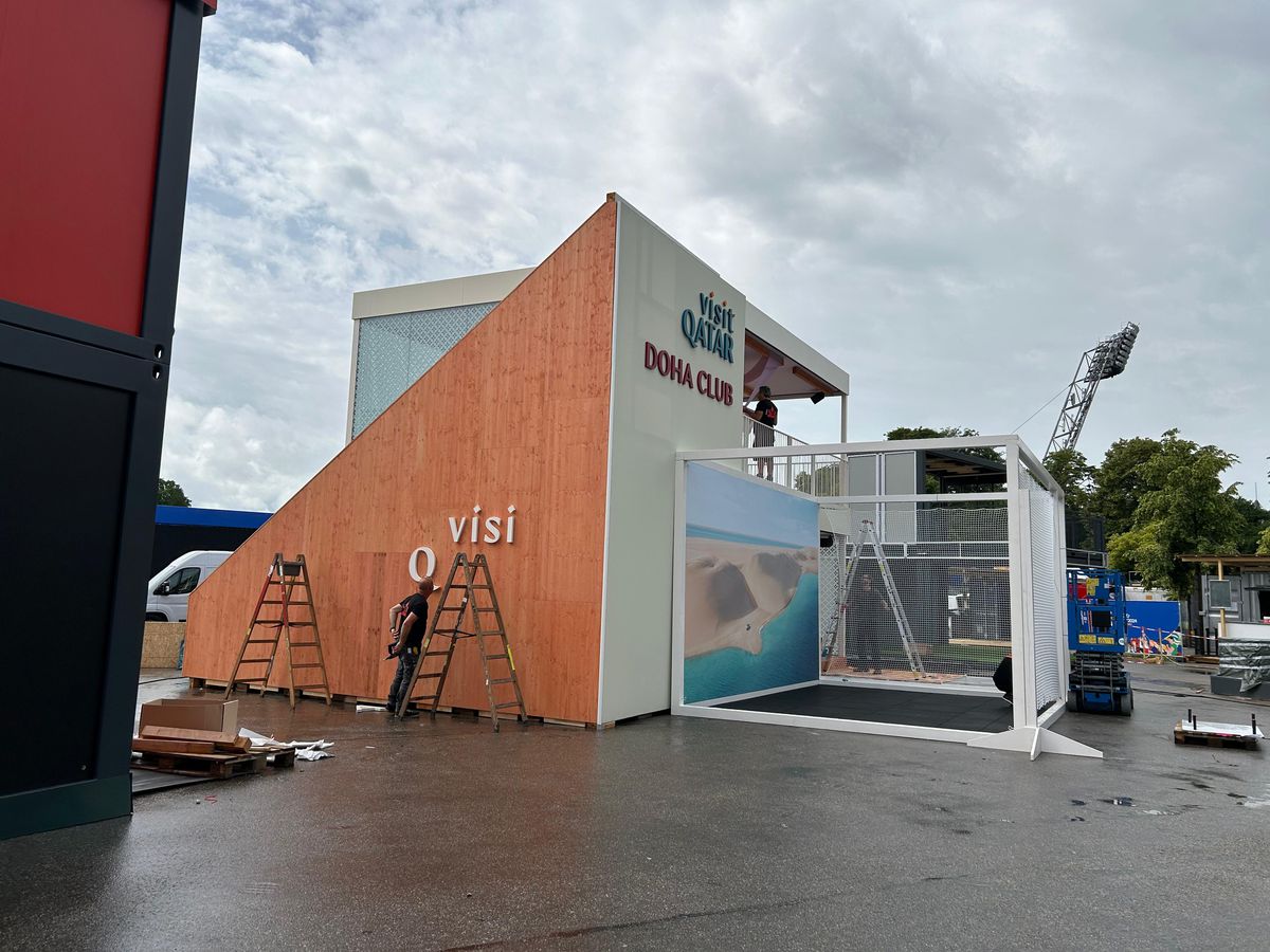 Cum arată lucrările la Fan Zone-ul EURO 2024 din Munchen