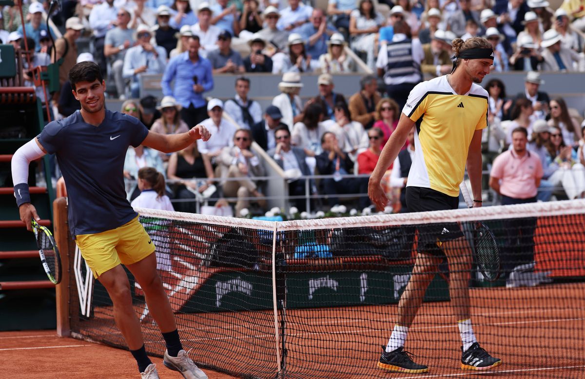 Carlos Alcaraz - Alexander Zverev, finala Roland Garros 2024