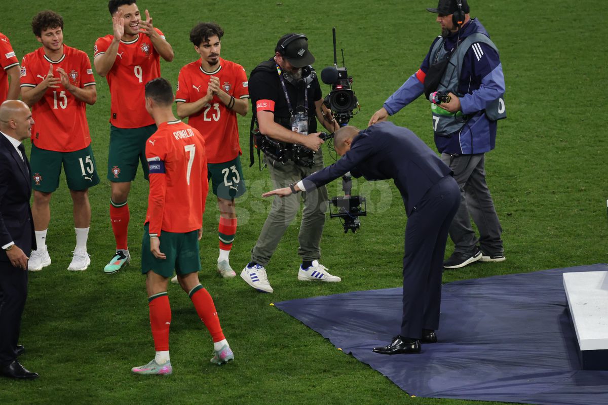 Imaginile de la „mixtă” cu Cristiano Ronaldo fac înconjurul internetului! Reporterii GSP, martorii unor scene de colecție + ce a putut spune CR7 despre Yamal