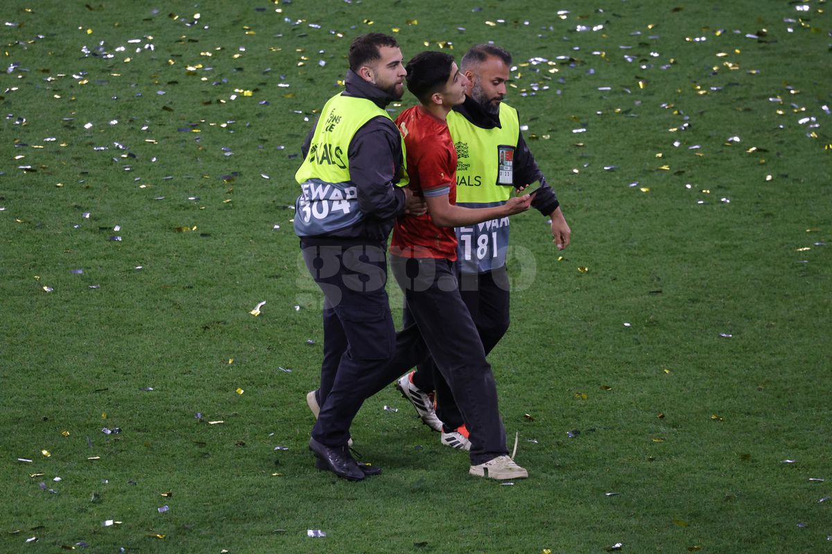 Imagini după finala Ligii Naţiunilor