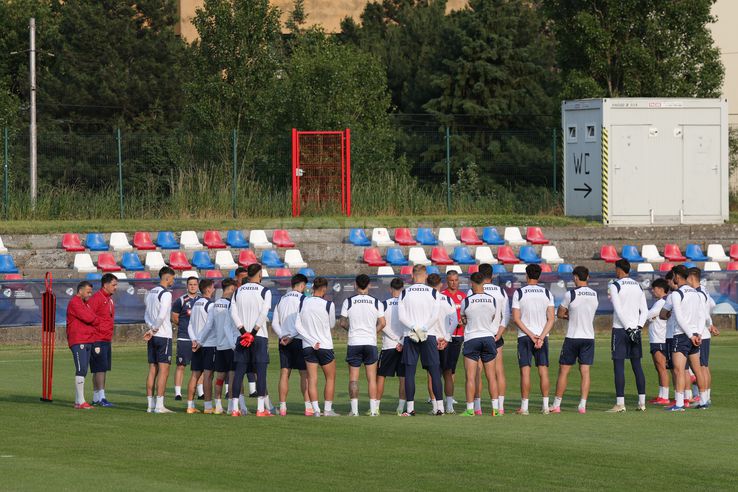 Antrenamentul României U21 la Bratislava FOTO: Ionuţ Iordache (GSP)