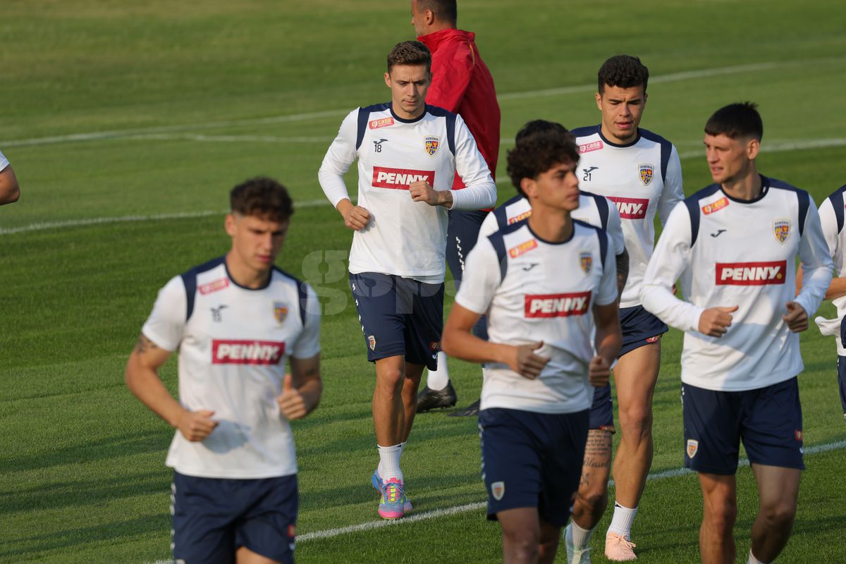 Antrenament România U21 la Bratislava