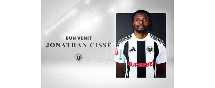 Jonathan Cisse, prezentat oficial la echipa de play-off din Superliga