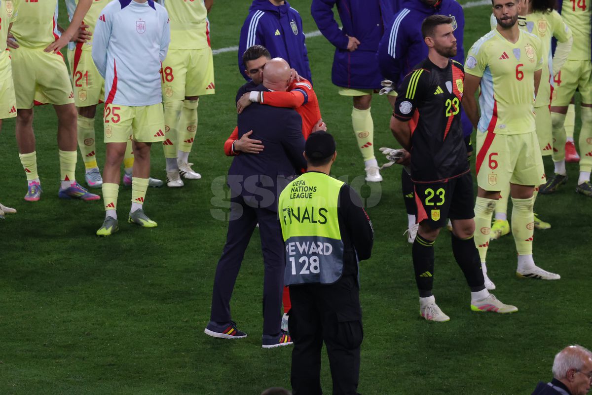 Imagini după finala Ligii Naţiunilor